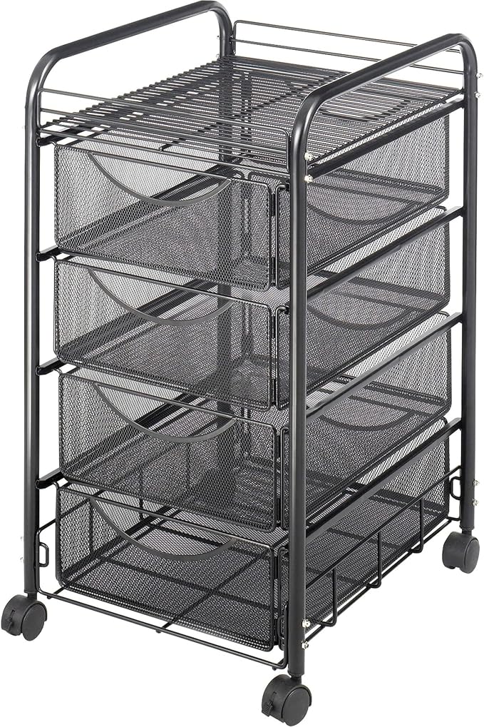 Safco Onyx Rolling File Cart by SafcoProducts