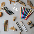 Wordsworth & Black Fountain Pen Set, 18K Gilded Extra Fine Nib, Includes 24 - Image 9