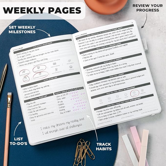 Clever Fox Ultimate Achiever’s Goal Planner - Image 5