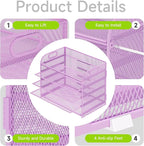 Cawukege 5 Tier Paper Organizer - Image 4