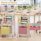 Feyejade Rolling File Cart - Image 3