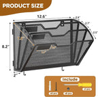 Docnest 3 Tier Mesh Wall File Holders - Image 2