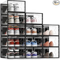 SEE SRPING XX-Large Shoe Storage Box Fit Size 14, Shoe Rack Sneaker Containers by SEESPRING