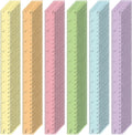 ForraFun 120 Pcs 12 Inch Plastic Ruler Bulk Colorful Transparent Ruler by Unknown