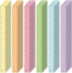 ForraFun 120 Pcs 12 Inch Plastic Ruler Bulk Colorful Transparent Ruler by Unknown