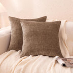 Amazon Basics Chenille Throw Pillow Covers, Home Decor Cushion Cover by AmazonBasics