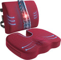 FORTEM Seat Cushion, Office Chair Cushion, Lumbar Support Pillow by FORTEM