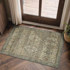 GENIMO 2x3 Area Rugs for Living Room, Machine Washable Non Slip Vintage Rugs - Image 2