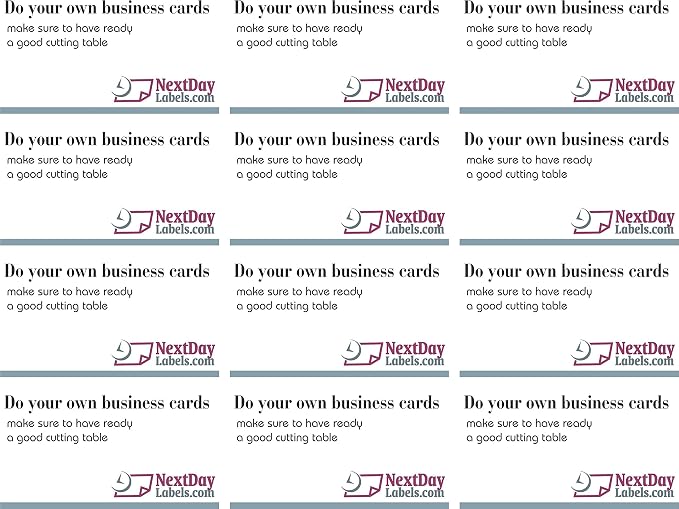 NextDayLabels 100 lb White Cover Cardstock - Image 3