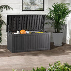 Yardgrace Heavy-Duty 270 Gallon Waterproof Deck Storage Box, Outdoor Storage - Image 8