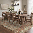 GENIMO 5x7 Area Rugs for Living Room, Machine Washable Non Slip Rugs, Low Pile - Image 3