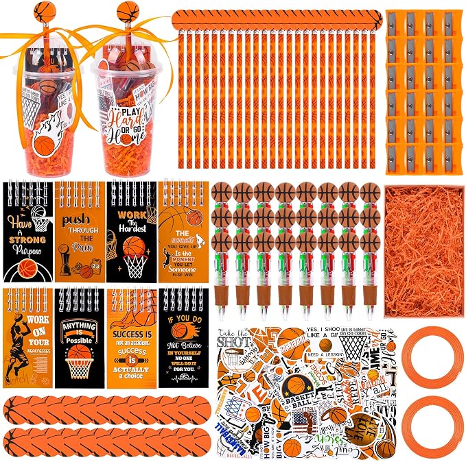 LiYiQ 247 Pcs Basketball Party Supplies Return Gifts by LiYiQ