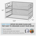Subekyu 3 Tier Paper Desk Organizer - Image 2