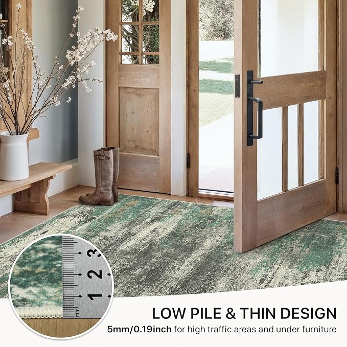 GENIMO 8x10 Area Rugs, Modern Living Room Rugs, Large Machine Washable Rug - Image 6