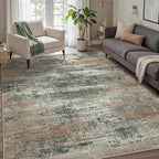 GENIMO 6x9 Area Rug-Washable, Lightweight Foldable Low Pile Carpet by GENIMO