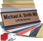 Personalized Name Plate with Choice of Mounting by LHS+My+Business