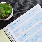 2Pcs, Money Rent Receipt Book, 7.9x11.22 Inches, Receipt Book - Image 6