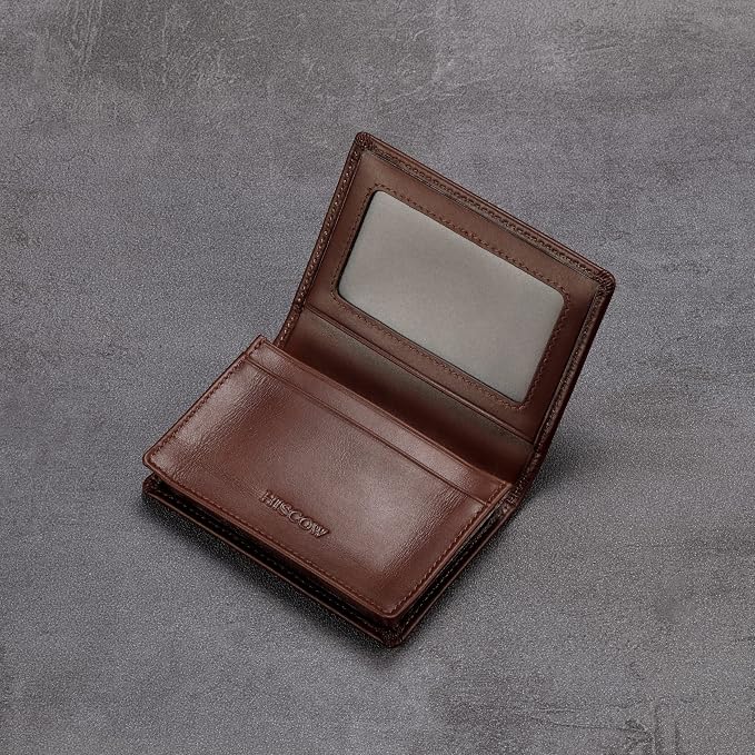 Leather Business Card Case Holder - Image 5