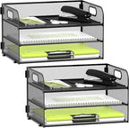 Daltrack 3-Tier Mesh Desk Organizer by DALTACK