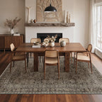 GENIMO 5x7 Area Rug Machine Washable Boho Rug - Image 5