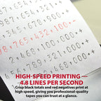 Sharp 12-Digit Print Calculator Desktop Size Adding Machine, Large Easy-to-Read - Image 2
