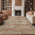 GENIMO 6x9 Area Rugs for Living Room, Machine Washable Non Slip Rugs, Low Pile by GENIMO