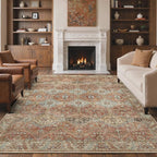 GENIMO 6x9 Area Rugs for Living Room, Machine Washable Non Slip Rugs, Low Pile by GENIMO