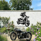 Custom Motorcycle Metal Sign Personalized Biker Name Sign Motorcycle Wall Art - Image 3