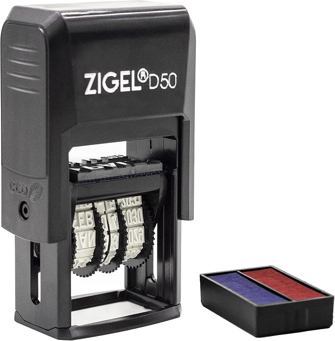 ZIGEL D50 Date Stamp with FAXED - Image 3