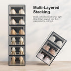SEE SRPING XX-Large Shoe Storage Box Fit Size 14, Shoe Rack Sneaker Containers - Image 2