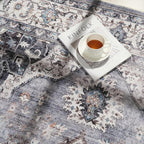Rugcomf Vintage Medallion 4'x6' Rug - Image 8