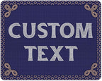 Custom Sign, Custom Street Sign, 11 Font Colors, 13 Font Styles, 4 Hole Options by MySignCenter