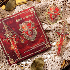 Dragon Knight Metal Bookmark & Book Clip Set - Image 8