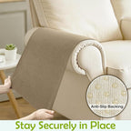 Couch Arm Covers, Sofa Arm Covers, Waterproof Armrest Covers - Image 5