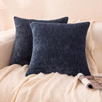 Amazon Basics Chenille Throw Pillow Covers, Home Decor Cushion Cover by AmazonBasics
