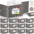 Cinrobiye 24 Pcs Composition Privacy Folders Standard by Cinrobiye