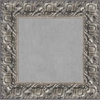 Amanti Art Silver Framed Magnetic Board 18x18 X-Small Vision Board by AmantiArt
