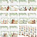 TaoBary 160 Pcs Stationery Paper Set 50 Double Sided Stationery Papers by TaoBary