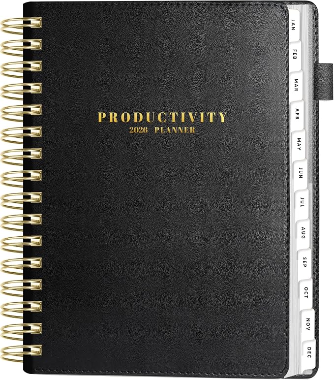 SUNEE 2026 Planner 5.9" x 8.3" – Dated Productivity Planner by SUNEE