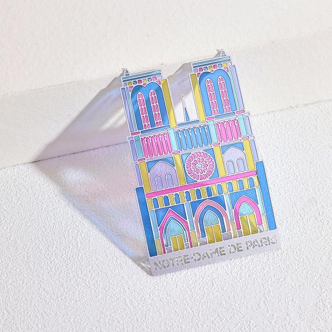 Metal Bookmarks with Transparent Design by VYRANA
