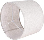 Set of 2 Drum Lampshades for Table, Floor & Bedside Lamps - Image 5
