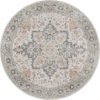 GENIMO 8FT Round Area Rugs for Living Room, Circle Rugs Machine Washable Low - Image 8