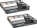 Mind Reader Drawer Organizer, Desk Org, Utensil Organizer, Metal Mesh by MindReader