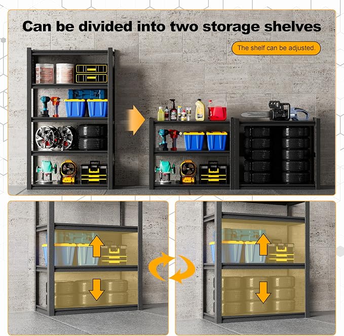 PLMFJQK 2 Sets Storage Shelves - Image 6