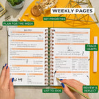 Clever Fox Planner 2nd Edition Spiral – Colorful Weekly & Monthly Goal Planner - Image 3
