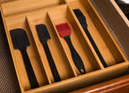 BIRDROCK HOME 2 pc Bamboo Drawer Organizer - Image 6