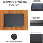 Rocelco 46" Height Adjustable Corner Standing Desk Converter - Image 5