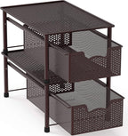 Simple Houseware Stackable Cabinet Basket Drawer Organizer - Image 4