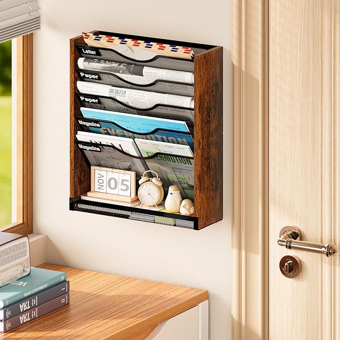 6-Tier Wall File Organizer - Image 7