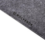 Wolvende Premium Felt Desk Mat | Large 15.75" x 36" | Multifunctional Desk Pad - Image 4